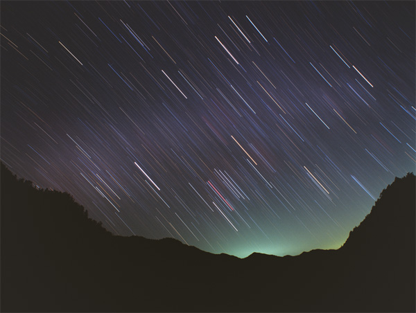 Star Trail in Kumano Kodo