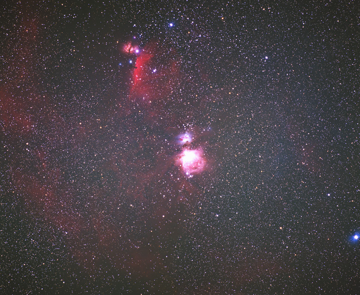 Wide Field of Orion Nebula