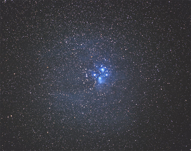Wide Field of Pleiades