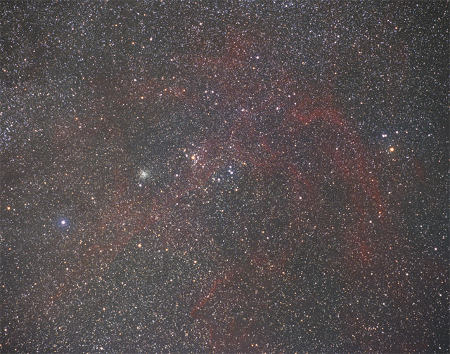 NGC2477,Gum Nebula